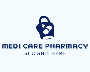 Medical Pharmacy Bag logo design