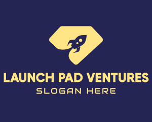 Rocket Launch App logo design