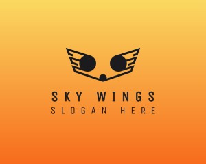 Aircraft Aviation Wing logo