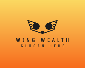 Aircraft Aviation Wing logo design