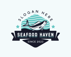 Fish Seafood Restaurant  logo design