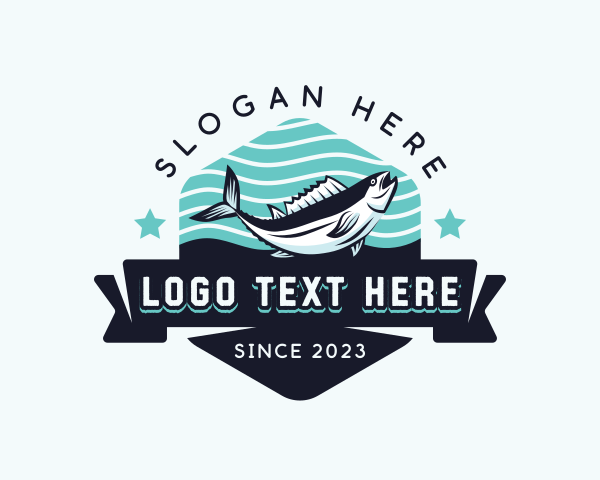 Seafood logo example 3