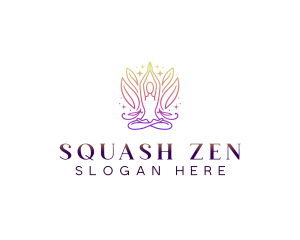 Therapeutic Meditation Yoga logo design