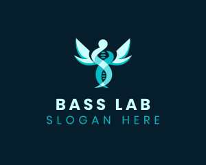 DNA Medical Laboratory logo design