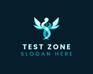 DNA Medical Laboratory logo design