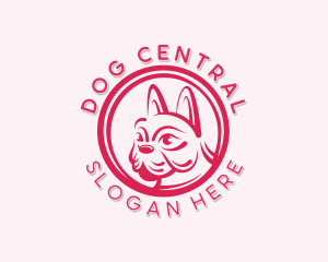 Puppy Dog Animal logo design