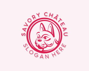 Puppy Dog Animal logo design