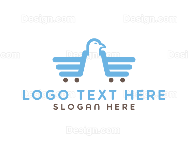 Eagle Shopping Cart Logo