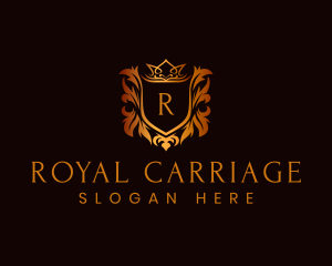 Royal Crown Crest logo design