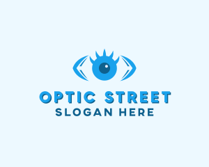 Blue Optical Clinic  logo design