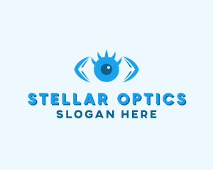 Blue Optical Clinic  logo design