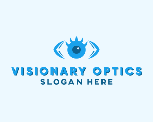 Blue Optical Clinic  logo design