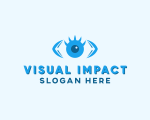 Blue Optical Clinic  logo design