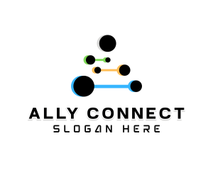 Digital Connection Technology logo design