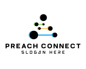 Digital Connection Technology logo design