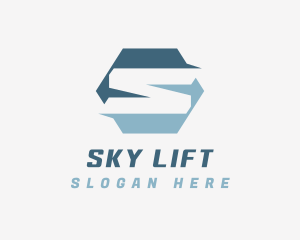 Modern Fitness  Initial Letter S logo design