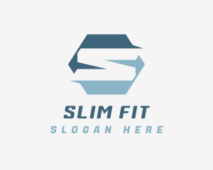 Modern Fitness  Initial Letter S logo design