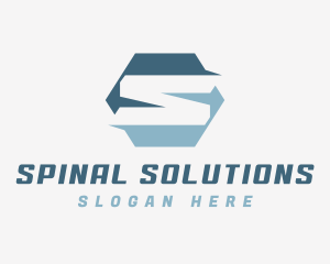 Modern Fitness  Initial Letter S logo design