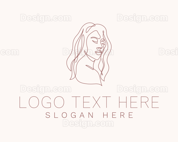 Beauty Woman Model Logo