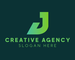 Digital Agency Letter J logo