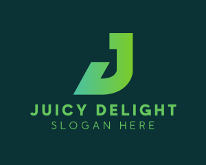 Digital Agency Letter J logo design