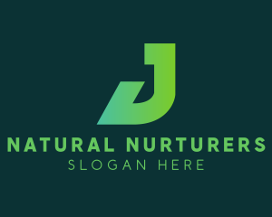 Digital Agency Letter J logo design