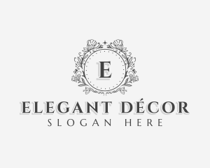 Elegant Floral Boutique logo design