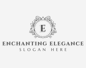 Elegant Floral Boutique logo design