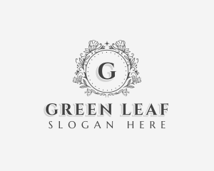 Elegant Floral Boutique logo design