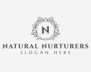 Elegant Floral Boutique logo design