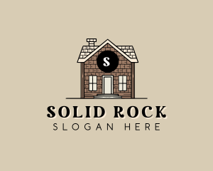 Brick House Real Estate logo design