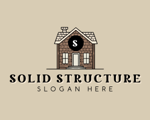 Brick House Real Estate logo design