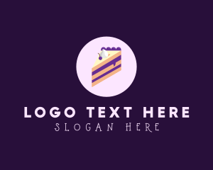 Blueberry Cake Slice logo