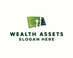 Money Currency Asset Management logo design