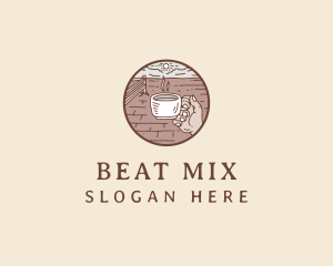 Relaxing Outdoor Cafe  logo