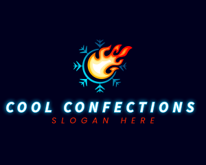 Hot Cold HVAC logo