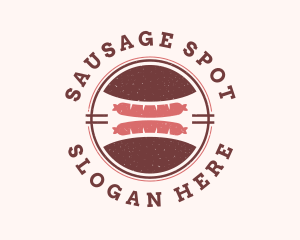 Sausage Grill Restaurant  logo design