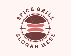 Sausage Grill Restaurant  logo design