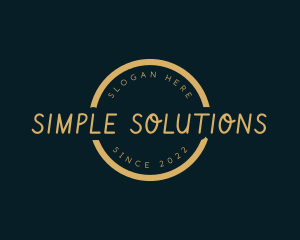 Simple Beauty Stylist logo design