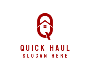 Letter Q Home logo design