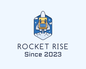 Rocket Launch Backpack logo