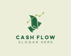 Money Cash Stocks logo design