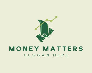 Money Cash Stocks logo design