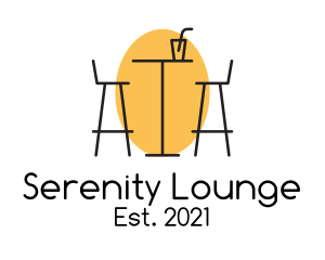 Cocktail Bar Furniture logo design