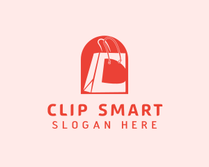 Market Bag Letter C logo design