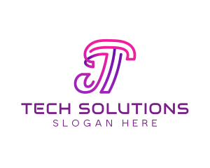 Telecommunication Tech Agency logo design