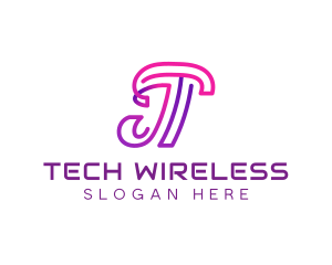 Telecommunication Tech Agency logo design