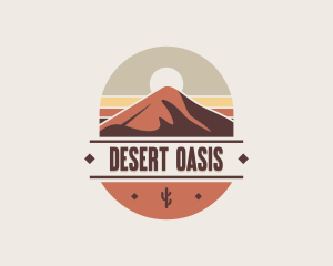 Travel Desert Outdoor logo design