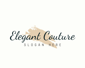 Paint Cursive Script logo design