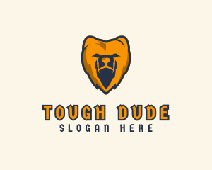 Tough Bear Monster logo design